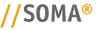 Logo - //SOMA®  Branchenlösung für die diskrete Fertigungsindustrie