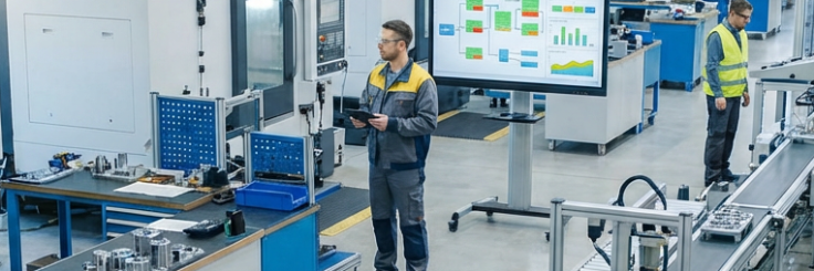 Logo - MES mit IPML - Produktionsprozesse strukturiert digital unterstützen