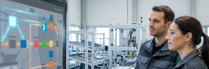 Logo - Künstliche Intelligenz strukturiert in Prozesse und Systeme integrieren