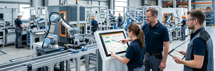 Logo - MES einfach erklärt: Welche Rolle das System in der Produktion spielt